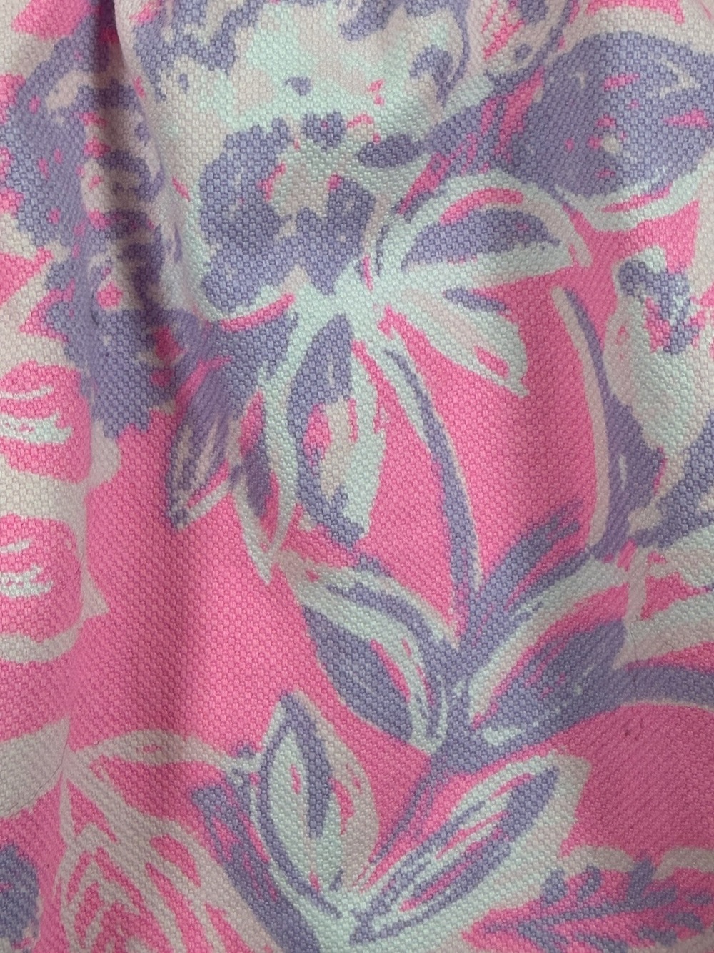 LILLY PULITZER Girls Michelina Skort in Rousseau Pink Zen Garden - S (4-5) - Picture 3 of 4